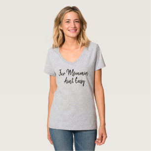 "Pelz Mommin Aint einfaches" Shirt für Frauen