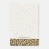 Pelzbeschaffenheit Post-it Klebezettel (Vorderseite)