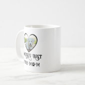 Pelze Mama Hund Foto Kaffeetasse (Vorderseite Links)