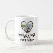 Pelze Mama Hund Foto Kaffeetasse (Links)