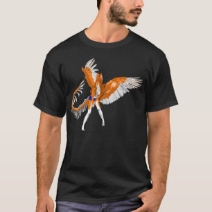Pelzengelskaninchendrachehäschen Anthro T-Shirt