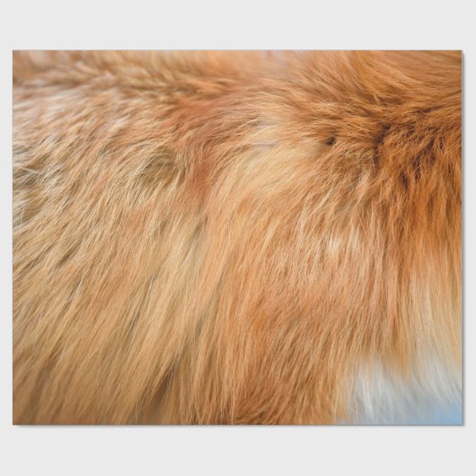 Pelzgewebe Geschenkpapier (Flach)