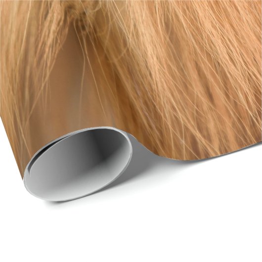 Pelzgewebe Geschenkpapier (Rolleneckpunkt)