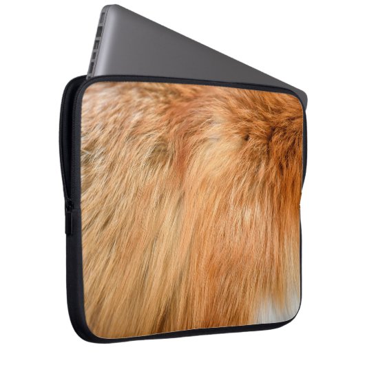 Pelzgewebe Laptopschutzhülle (Vorne Rechts)