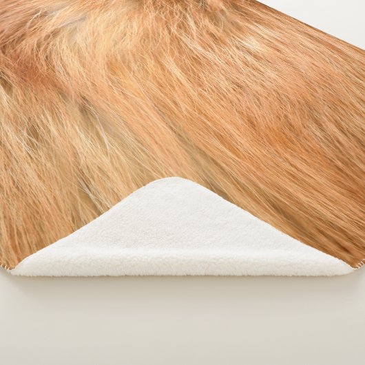 Pelzgewebe Sherpadecke (3/4)