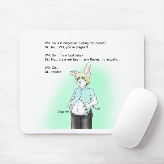 Pelzhäschen prenancy mousepad (Mit Mouse)