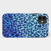 Pelzhaut aus Leopardenblättern Case-Mate iPhone Hülle (Rückseite (Horizontal))