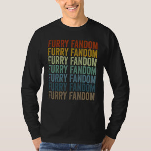 Pelzige Fandom-Fursona-Fellkostüm T-Shirt