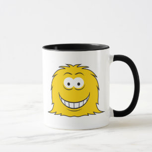 Pelziges Monster-Gesicht Tasse