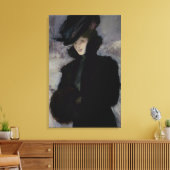 Pelzmütze Leinwanddruck (Insitu (Wohnzimmer))