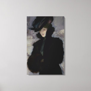 Pelzmütze Leinwanddruck