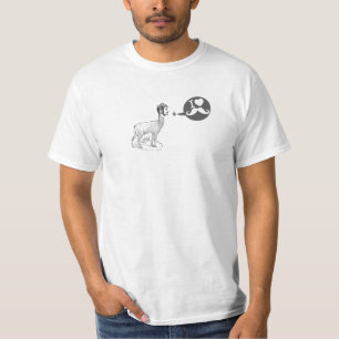 Pelzschnurrbart-Typ T-Shirt
