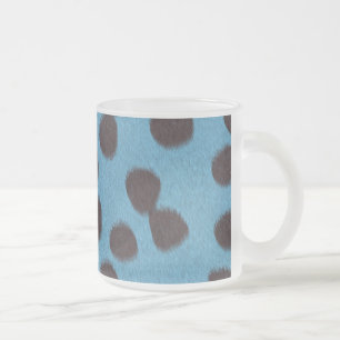 Pelztextur von Cheetah Mattglastasse
