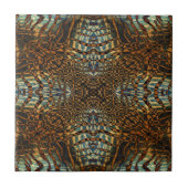 Pelztiermuster Fliese (Vorderseite)