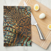 Pelztiermuster Geschirrtuch (Viertel Falte)