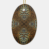 Pelztiermuster Keramikornament (Links)