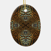 Pelztiermuster Keramikornament (Hinten)