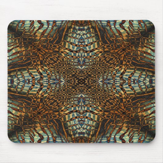 Pelztiermuster Mousepad (Vorne)