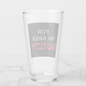 Pelzträger schuldig glas (Rückseite)