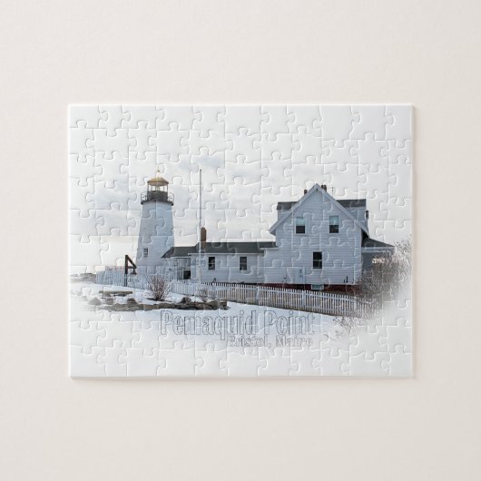 Pemaquid Leuchtturm Puzzle (Horizontal)