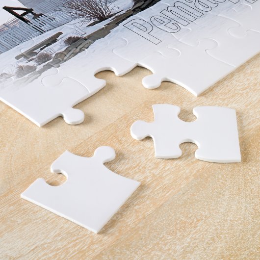 Pemaquid Leuchtturm Puzzle (Seite)