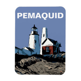 PEMAQUID LIGHT-PUNKT MAGNET