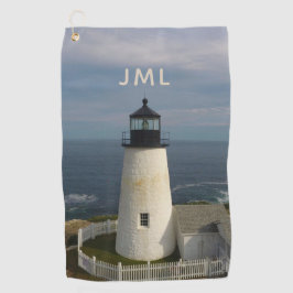Pemaquid Lighthouse Golfhandtuch