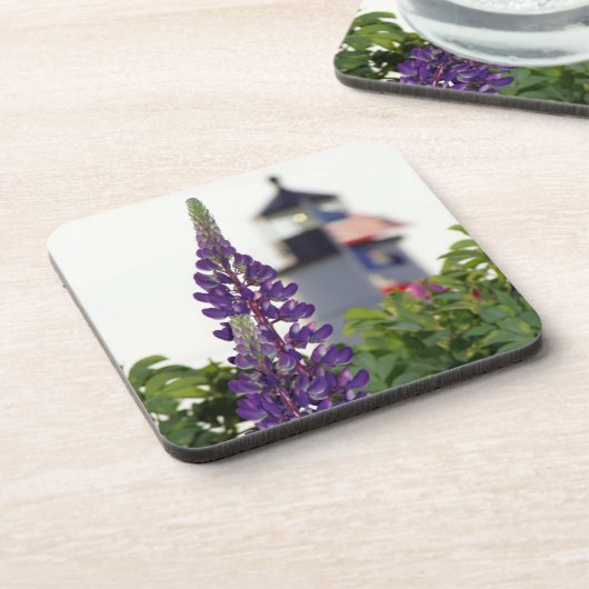 Pemaquid Lupin Getränkeuntersetzer (Linke Seite)