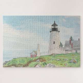 Pemaquid Point Aquarell 1014-Teile-Puzzle Puzzle