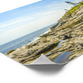 Pemaquid Point Coastal Maine Lighthouse Poster (Ecke)