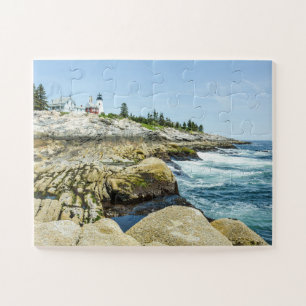 Pemaquid Point Leuchtturm Maine Oversized Puzzle