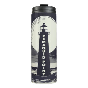 Pemaquid Point Light Mond Thermosbecher
