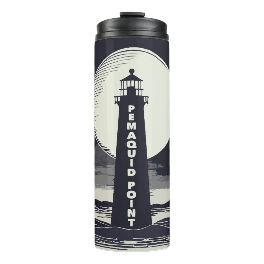 Pemaquid Point Light Mond Thermosbecher (Vorderseite)