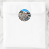 Pemaquid Point Light Runder Aufkleber (Tasche)