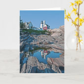 Pemaquid Point Light Station Karte (Gelbe Blume)