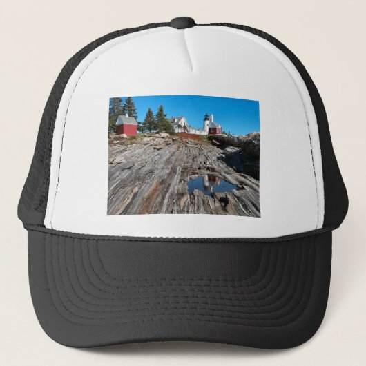 Pemaquid Point Light Truckerkappe (Vorderseite)