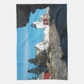 Pemaquid Point Lighthouse 22 Küchentuch (Vertikal)