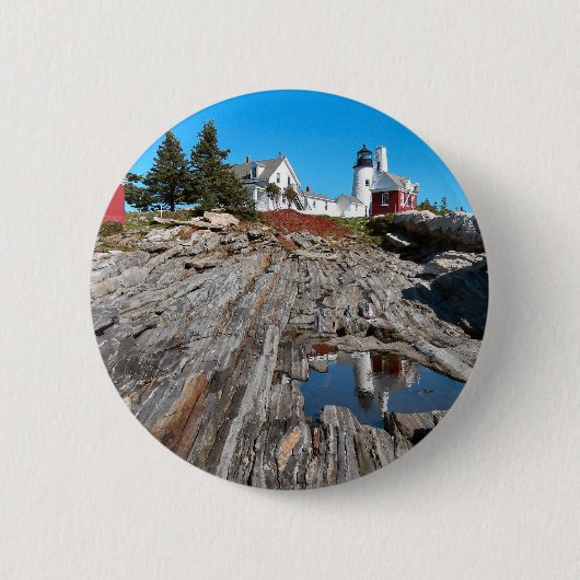 Pemaquid Point Lighthouse, Maine Button (Vorderseite)