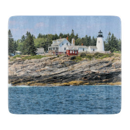 Pemaquid Point Lighthouse, Maine Cutting Board Schneidebrett