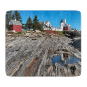 Pemaquid Point Lighthouse, Maine Cutting Board Schneidebrett (Vorderseite)