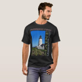 Pemaquid Point Lighthouse Maine Design T-Shirt (Vorne ganz)