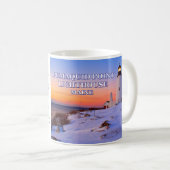 Pemaquid Point Lighthouse, Maine Kaffeetasse (VorderseiteRechts)