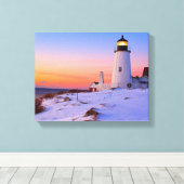Pemaquid Point Lighthouse, Maine Leinwanddruck (Insitu (Holzboden))