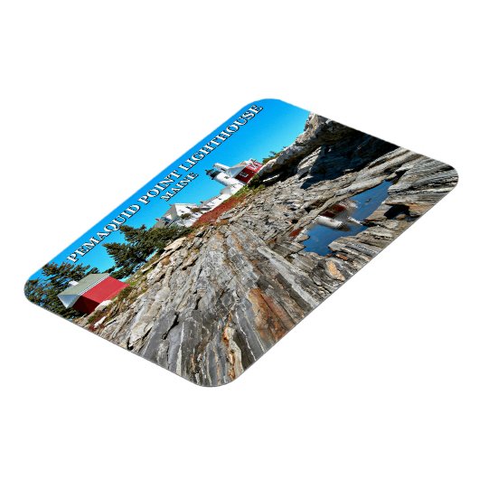 Pemaquid Point Lighthouse, Maine Magnet (Linke Seite)