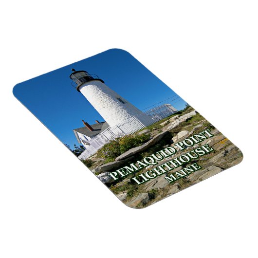 Pemaquid Point Lighthouse, Maine Magnet (Rechte Seite)
