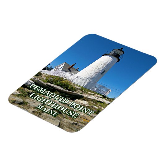 Pemaquid Point Lighthouse, Maine Magnet (Linke Seite)