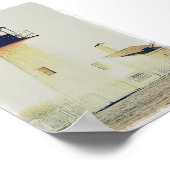 Pemaquid Point Lighthouse Maine Poster (Ecke)