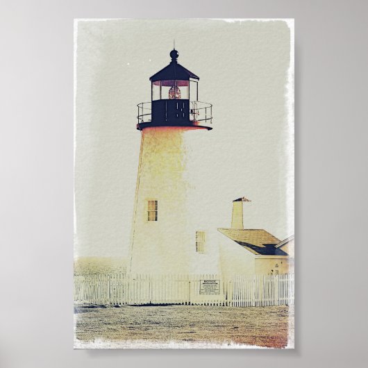 Pemaquid Point Lighthouse Maine Poster (Vorne)