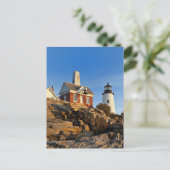 Pemaquid Point Lighthouse, Maine Postkarte (Stehend Vorderseite)