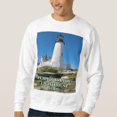 Pemaquid Point Lighthouse, Maine Sweatshirt (Vorderseite)